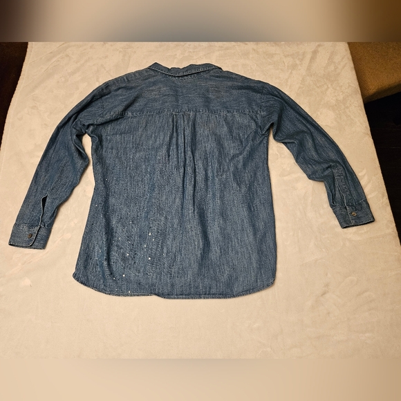 J Jill denim top - Picture 6 of 9